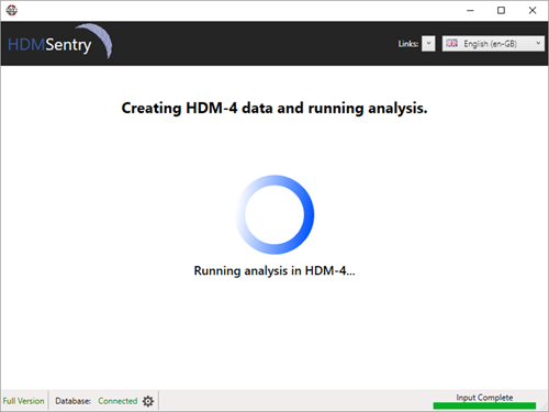 HDM-Sentry - running the analysis